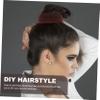 balacoo 4sets U-shaped Hairpins Hair Bun Maker Set Styling Tools for Elegant Updos Buns for Daily Wear Weddings and Special Occasions view 2