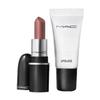 MAC Winters Kiss Lip Duo - Neutral Retro Matte Lipstick Bronx & Mini Lipglass Clear view 2