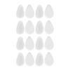 16 Pc Facial Sponge Daily Cleansing Face Gentle Exfoliating Buff Puff Style Pads Removing Dead Skin Dirt and Makeup Reusable Puf Scrubber Exfoliator Cleanser Beauty Tools Wash Washing Cloth Buffer Pad view 1