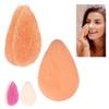 16 Pc Facial Sponge Daily Cleansing Face Gentle Exfoliating Buff Puff Style Pads Removing Dead Skin Dirt and Makeup Reusable Puf Scrubber Exfoliator Cleanser Beauty Tools Wash Washing Cloth Buffer Pad view 4