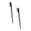 POPETPOP 4pcs Dense Teeth Eyelash Comb for Makeup Brow Grooming Portable Eyebrow Lash Tool Steel Needle Combs Spoolies view 1