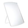 POPETPOP 1pc Dorm Student Makeup Mirror Desktop Stand Mirror Tabletop White Simple for Women view 1