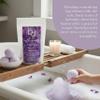 Belle & Beau Luxe All-Natural Hemp Bath Bombs - Made with Organic Hemp Seed Oil and Pure Essential Oils - 8 Count view 3