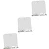 IMIKEYA 3pcs Mirror Compact Bathroom Vanity Mirror Suction Cup Portable for Home Travel Use view 1