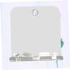 IMIKEYA 3pcs Mirror Compact Bathroom Vanity Mirror Suction Cup Portable for Home Travel Use view 2