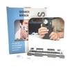 IMIKEYA 3pcs Mirror Compact Bathroom Vanity Mirror Suction Cup Portable for Home Travel Use view 3