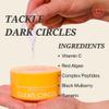 Clean Circle Lights On Brightening Dissolvable Eye Mask Infused with Red Algae, Vitamin C, Peptides, and Black Mulberry - Under Eye Patches for Wrinkles, Dark Circles, Puffiness, and Signs of Aging view 3