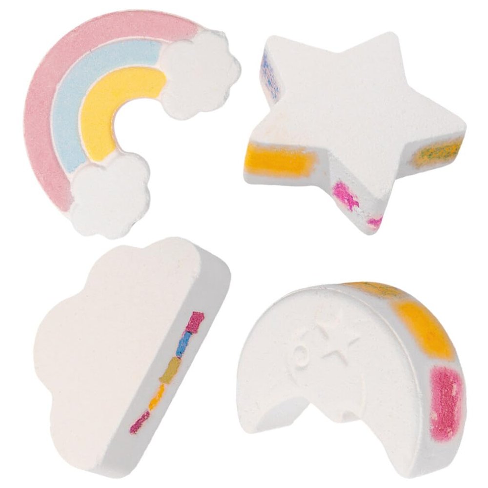 4pcs Rich Foaming Bathing Salt Travel Bathing Salt Bath Supply