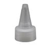 100pcs/lot (28-410) 28mm Plastic Lid of Glue Bottle,Pigment Bottle Replace Caps,Clear Twist Cap for Squeeze Bottle view 1