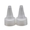 100pcs/lot (28-410) 28mm Plastic Lid of Glue Bottle,Pigment Bottle Replace Caps,Clear Twist Cap for Squeeze Bottle view 2