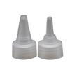 100pcs/lot (28-410) 28mm Plastic Lid of Glue Bottle,Pigment Bottle Replace Caps,Clear Twist Cap for Squeeze Bottle view 4