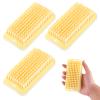 Amaxiu 3 Pcs Nail Cleaning Brushes, Stiff Bristles Nails Brush for Cleaning Cuticles Fingernails Nail Toes Scrubber Cleaner Manicure Dust Brush for Men Women view 1