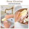 Amaxiu 3 Pcs Nail Cleaning Brushes, Stiff Bristles Nails Brush for Cleaning Cuticles Fingernails Nail Toes Scrubber Cleaner Manicure Dust Brush for Men Women view 2