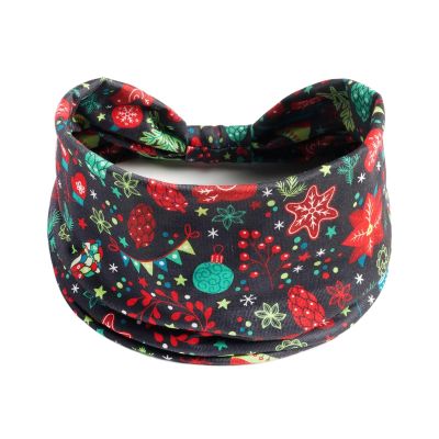 Women Hair Bands Halloween Christmas Hair Bands Wide Version Yoga Sports Pumpkin Skull Headbands Elastic Hair Headbands (Color : #3, Size : Talla nica)