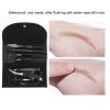 Professional Eyebrow Shaping Grooming Kit, 8PCS/Set Eyebrow Beauty Tools Set with Storage Bag, Stainless Steel Eyebrow Trimming Kit for Women and Men, Black view 3