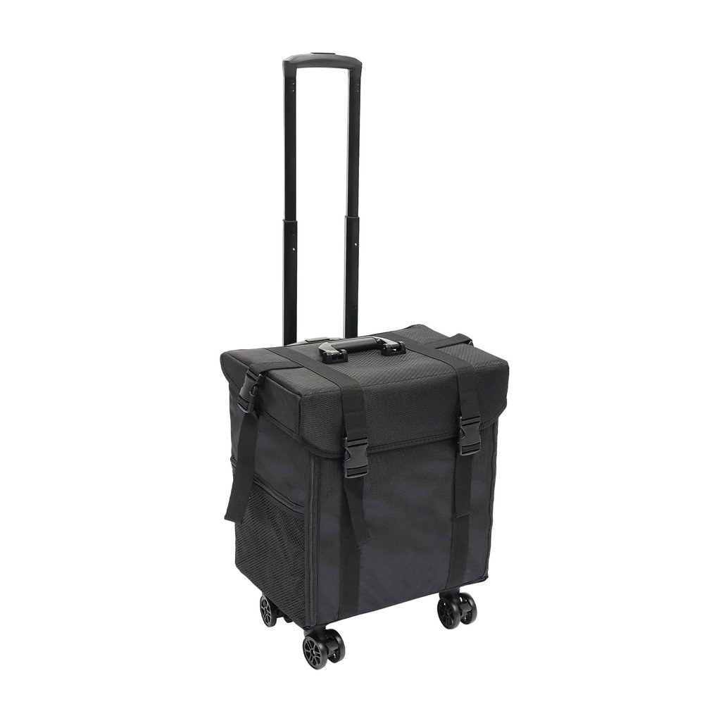 DNYSYSJ Rolling Makeup Case, Cosmetic Case Trolley, Make Up Suitcase Cosmetic Trolley, Makeup Suitcase with Wheels