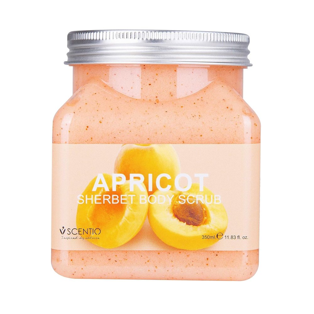 SCENTIO APRICOT ANTI-AGING SHERBET SCRUB 350 ML.