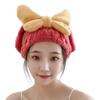 Dry Hair Cap Absorbent Hair Care Thick Curled Scarf Towel Quick-Drying Hair for Children and Girls Coral Velvet Soft Fluffy Towel Cap Dry Hair Towel Bath Supplies (Red) view 1