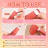 Adurello Liquid Blush Makeup Wand Soft Velvet Cream Blush Stick Moisturizing Long-Wearing Face Makeup Blush for Cheeks Beauty (03) view 4