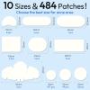 Large Pimple Patches Full Face,484 Patches,XL Acne Patches,Big Hydrocolloid Bandages for Body, Forehead, Chin, Neck Zit Breakouts w/Tea Tree, Salicylic Acid & Cica Oil|,Freely Customized Pimple Patch view 2