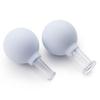 Zo Ayla Facial Cupping Set2 Pcs-Cupping Kit for Massage Therapy-Improves Skin Appearance-Promotes Blood Circulation-Sculpts and Tones-Reduces Puffiness-1 Large Cup-1 Small Cup,Cranberry view 2
