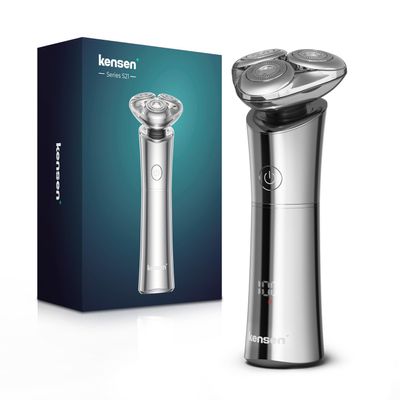 Electric Razor for Men - Cordless Mens Rotary Shaver, 3D Magnetic Floating Head Electric Shavers for Mens Shaving Beard Trimmer for Men IPX6 Waterproof Wet & Dry Use LED Display Face Shaver Mens Gift