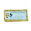 Bare Beauty Naturals 100% Natural Antiaging Golden Queen Raspberry Goat Milk Soap // Plant-Based // Various Soap Cut Sizes (Brick cut 9-10.9 oz, Lrg Lo-Exfol Muslin) view 1