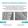 Bundle 3 Items: Extreme Straight Keratin Shampoo 8 oz, Extreme Straight Keratin Conditioner 8oz and Paddle Brush, Frizz Free & Control, Sulfate Free, Paraben Free view 3