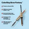 Revlon ColorStay Brow Fantasy, All In One Eyebrow Powder Pencil with Shaping Clear Gel, Smudge-proof, Stocking Stuffer for Women, 002 Soft Brown view 4