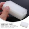 4 Pcs Brush Sensory Defensiveness Brush SPM Wilbarger Therapys Brush Sensory Brushing Protocol Sensory Socks for Kids Baby Protocol Sponge Wheat White Child view 3