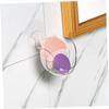 balacoo 3pcs Bathroom under Sink Organizer Makeup Sponge Holder Rack Beauty Sponge Storage Decorative Accessory Material view 4