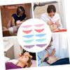 balacoo 30pairs Eyelash Extension Pad Silicone Perm Gasket Lash Grafting Auxiliary Tool Comfortable Elastic Easy to Clean Supplies view 3
