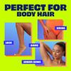 Nair Sensitive Shower Cream Hair Remover with Natural Coconut Oil and Vitamin E, Body Hair Removal Cream, 12 oz view 3