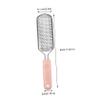balacoo 3pcs Stainless Steel Foot File and Feet Scrubber for Hard Skin Removal Durable Pedicure Tool Easy to Clean for Washable and Reusable view 2