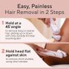 Finishing Touch Flawless Legs, Electric Razor for Women, Pivoting Head Leg Hair Remover with LED Light for Instant and Painless Leg Hair Removal view 2