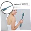 balacoo 3pcs Practical Bath Brush Handle Soft Bristles Shower Scrubber for Gentle Exfoliation for Body and Back Convenient Cleaning Tool for Men Women Design view 3