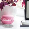 balacoo Crystal Heart-Shaped Nail Art Pen Holder Stand Transparent Compact Organizer for Gel Nail Brushes and Painting Tools view 3