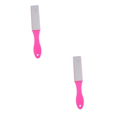 balacoo 2pcs Double Sided Foot File for Removal Professional Foot Exfoliating Tool for Smooth Heels and Soft Skin Pedicure Accessory