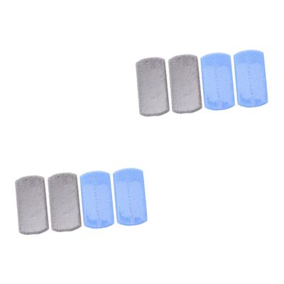 balacoo 8pcs Foot Pedicure Stone Dual-Color Foot Rasp File Tools for Dead Skin Removal Home Care Kit for Corns Calluses