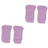 balacoo 2pairs Moisturizing Socks for Women Gel Open Toe Socks for Work Out Hiking Running Gym view 1