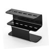 balacoo 3pcs Acrylic Storage Rack for False Eyelashes and Durable Organizer for Eyelash Extension Tools Compact Makeup Storage Black Color view 3