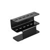 balacoo 3pcs Acrylic Storage Rack for False Eyelashes and Durable Organizer for Eyelash Extension Tools Compact Makeup Storage Black Color view 4