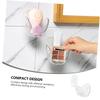 Abaodam 2pcs Sponge Holder Hanging Makeup Sponge Rack Organizer Blush Applicators Makeup Wall Rack view 4