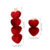 balacoo 5pairs Heart Hairpin Barrettes for Fine Hair No Bend Heart Hair Clips Bangs Hairpins Accessories for Women view 4