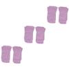 balacoo 3pairs Breathable Sports Socks Toe Grips Moisturizing Yoga Socks for Women Comfortable Running view 1