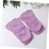 balacoo 3pairs Breathable Sports Socks Toe Grips Moisturizing Yoga Socks for Women Comfortable Running view 2