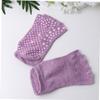 balacoo 3pairs Breathable Sports Socks Toe Grips Moisturizing Yoga Socks for Women Comfortable Running view 4
