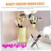 POPETPOP 2pcs Makeup Brush Cup Holder Compact Silicone Drying Rack Multiple Slots for Efficient Organization and Storage of Cosmetics Tools for Professional Makeup view 3