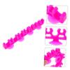 POPETPOP 2pcs Makeup Brush Cup Holder Compact Silicone Drying Rack Multiple Slots for Efficient Organization and Storage of Cosmetics Tools for Professional Makeup view 4