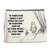 YeleY Friendship Gifts for Women Girls, Pooh Bear Gifts for Friends Besties, Classic Pooh Bear Cosmetic Makeup Bag Zipper Makeup Pouch view 1